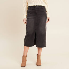jupe crayon en jean denim gris femme Jupe crayon en jean denim gris femme