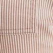 Pantalon coupe mom 7/8&egrave;me marron femme