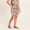 Bermuda marron femme