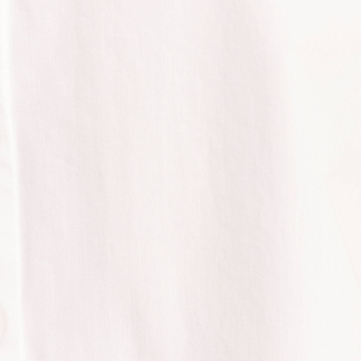 Chemise col chemise manches courtes blanc femme