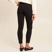 Legging 7/8&egrave;me similicuir noir femme
