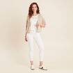 Gilet manches courtes couleur or femme