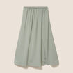 Jupe avec tresse vert clair femme