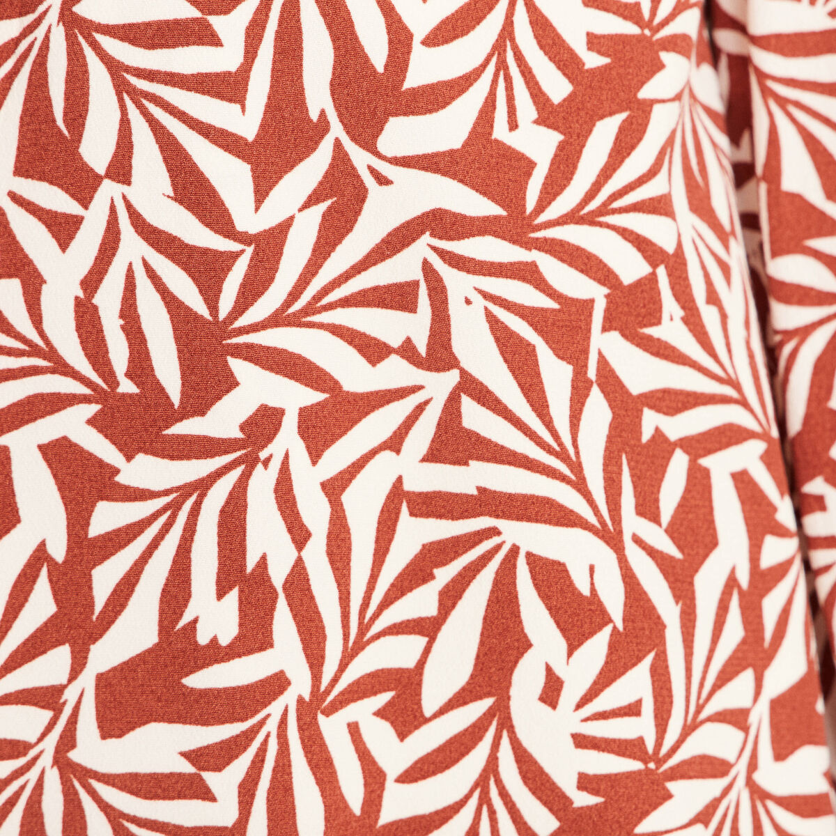 Veste longue droite col tailleur orange femme