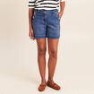 Short en jean denim stone femme