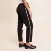 Pantalon taille standard noir femme