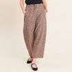 Pantalon marron femme