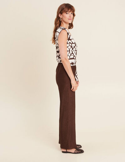Combinaison marron femme