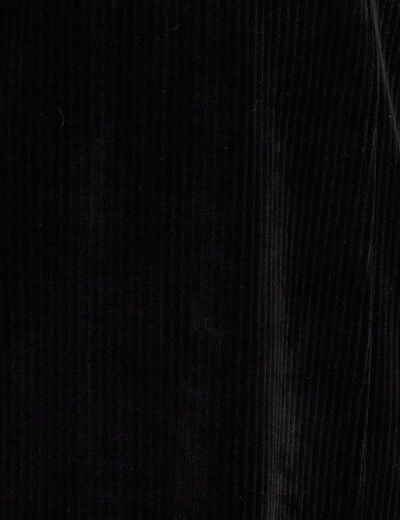 Robe droite velours noir femme