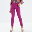 Pantalon magique ajusté taille standard violet clair femme
