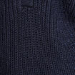 Pull manches longues bleu marine femme