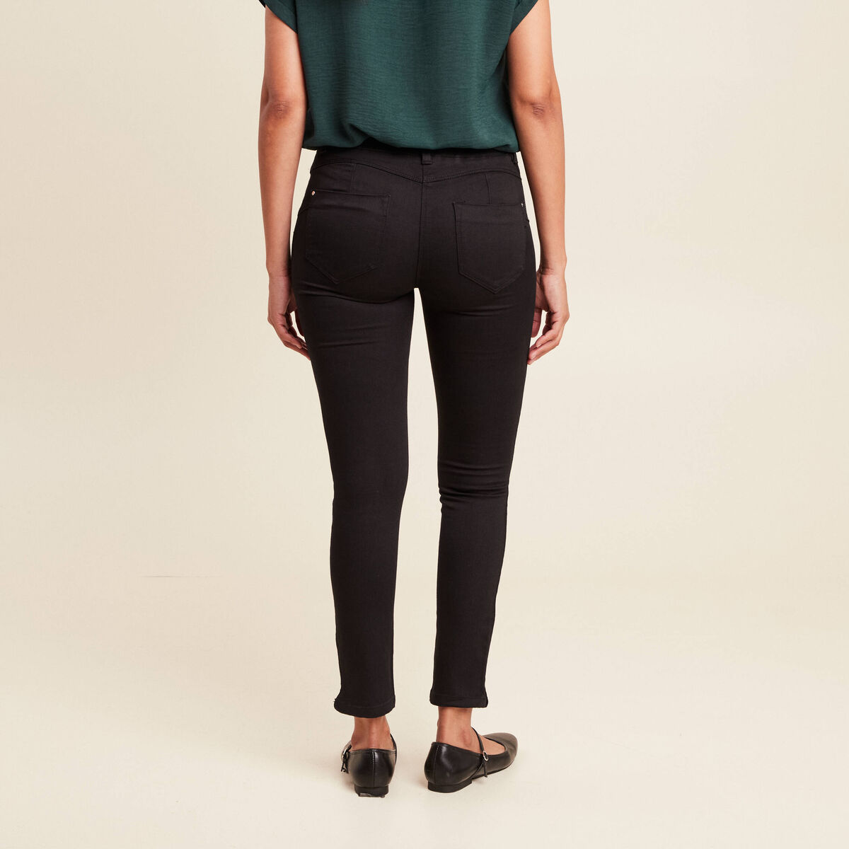 Tregging taille standard noir femme