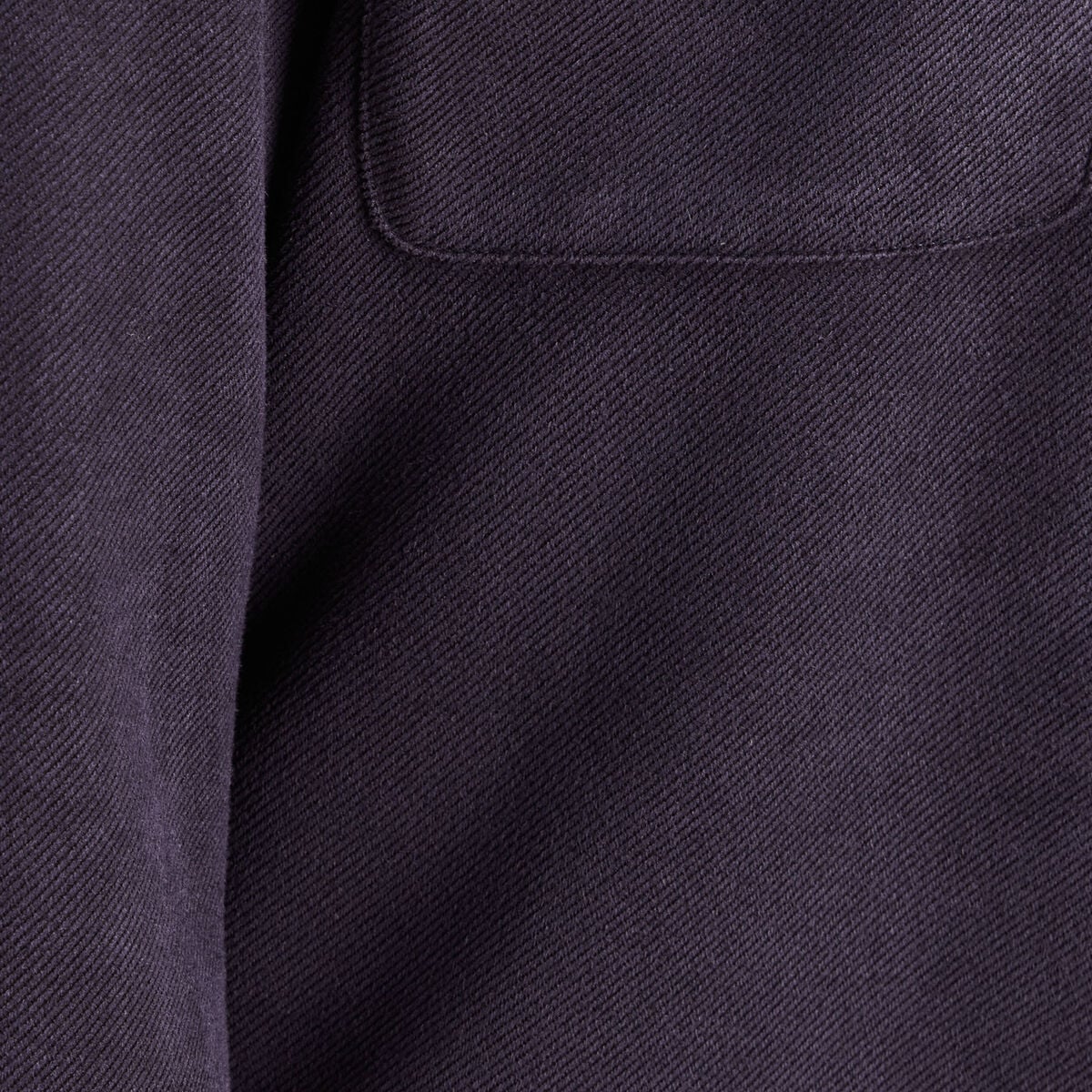 Veste doubl&eacute;e bleu fonc&eacute; femme
