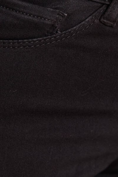 Pantalon chaud magique noir femme