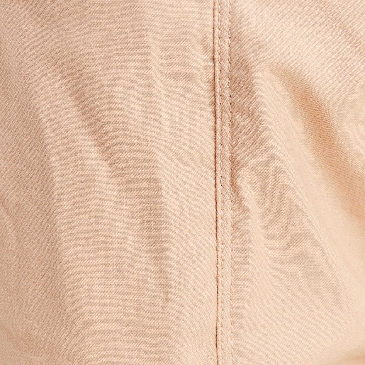 Pantalon ajusté 7/8ème beige femme
