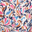 Chemise manches courtes fluide bleu femme