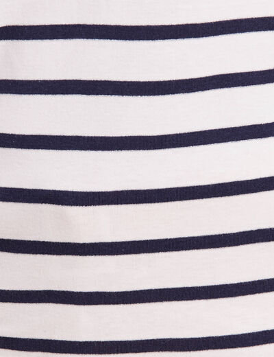 T-shirt manches courtes ecru femme