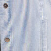 Veste sans manches en jean bleu femme