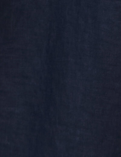 Pantalon large taille standard bleu fonc&eacute; femme