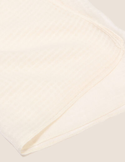 Foulard ecru femme