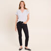 T-shirt manches courtes ecru femme
