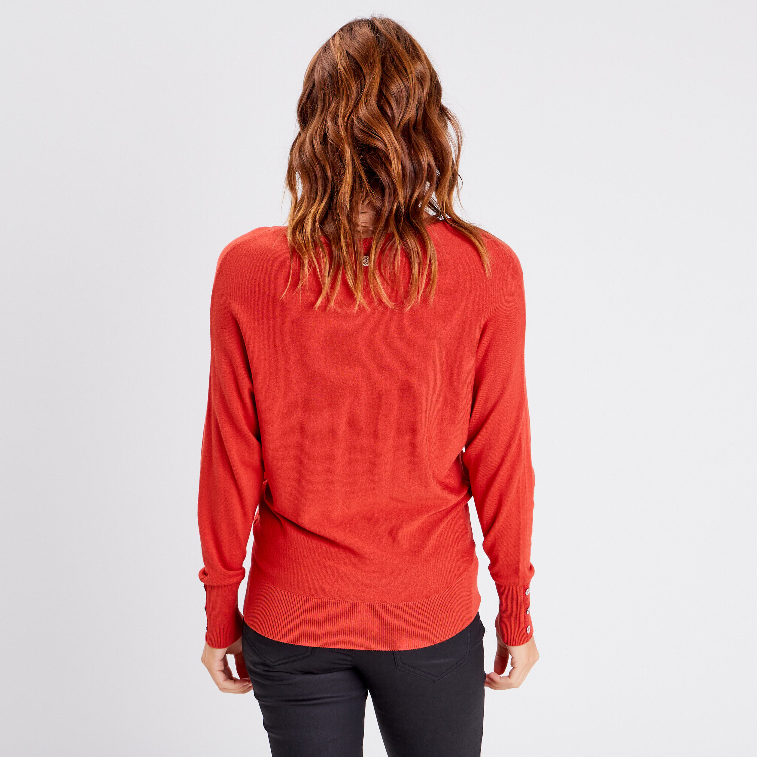 Pull long rouge 2025