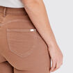 Pantalon magique Le L&eacute;ger coupe ajust&eacute;e marron femme