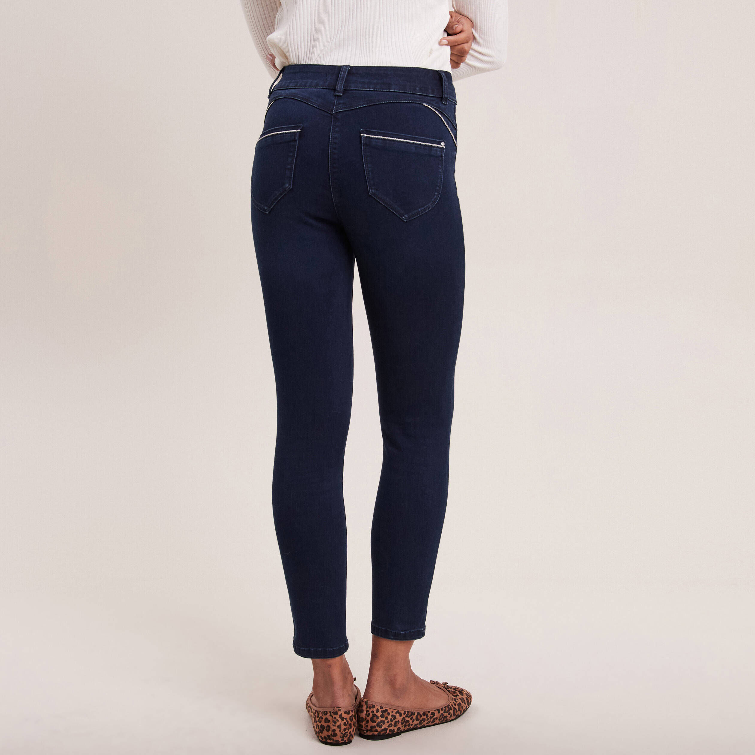 Jeans taille haute femme Breal