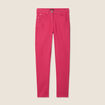 Pantalon léger taille standard 7/8ème rose fushia femme