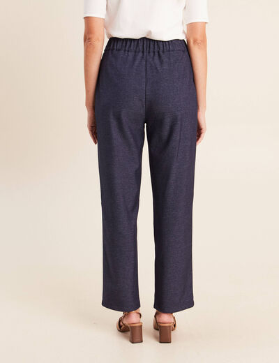 Jean boyfriend 7/8&egrave;me fluide denim brut femme