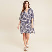Robe de plage blanc femme