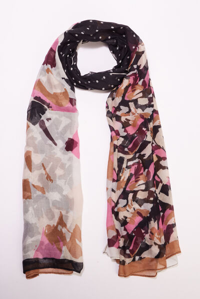 Foulard multicolore femme
