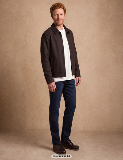 Pantalon Magique Monsieur L'Unique L30 denim blue black homme
