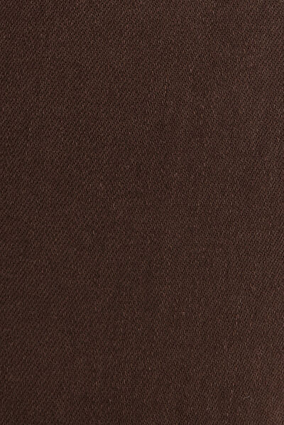 Jean magique ajusté taille standard marron foncé femme
