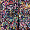 Blouse manches longues multicolore femme