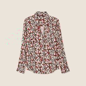 chemise manches longues rouge femme Chemise manches longues rouge femme