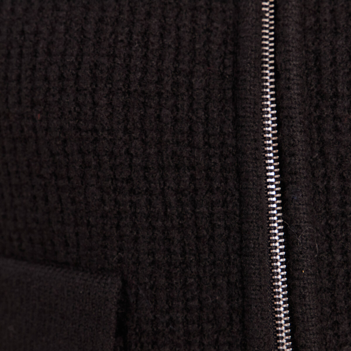 Gilet zipp&eacute; sans manches noir femme