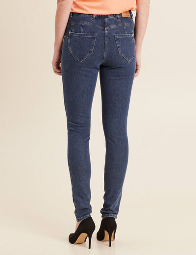Jean magique le sculptant slim stretch denim brut femme