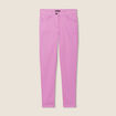 Pantalon léger taille standard 7/8ème mauve femme