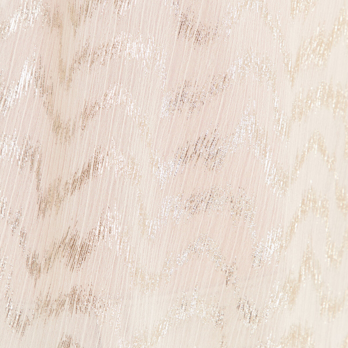 Blouse manches 3/4 creme femme