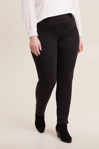 Tregging taille standard noir femme