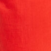Pantalon large ceintur&eacute; orange femme
