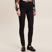 Pantalon léger taille standard long noir femme