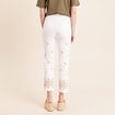 Pantalon magique Le L&eacute;ger coupe droite beige femme