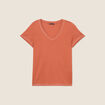 T-shirt manches courtes vieux rose femme