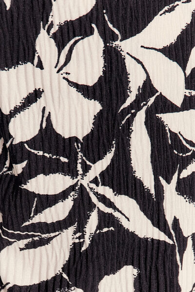 Jupe longue droite noir femme