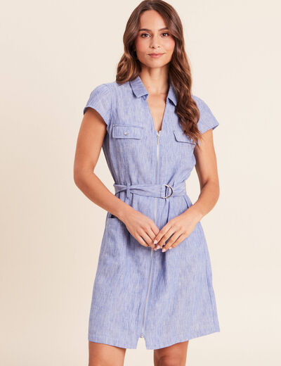 Robe bleu ciel femme