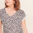 T-shirt manches courtes sable femme