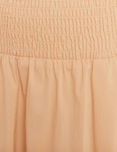 Jupe beige femme