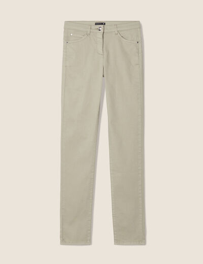 Pantalon magique Le L&eacute;ger coupe ajust&eacute;e vert clair femme